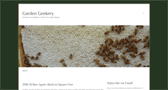 Desktop Screenshot of gardengeekery.com