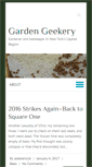 Mobile Screenshot of gardengeekery.com